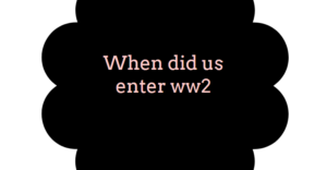 When did us enter ww2